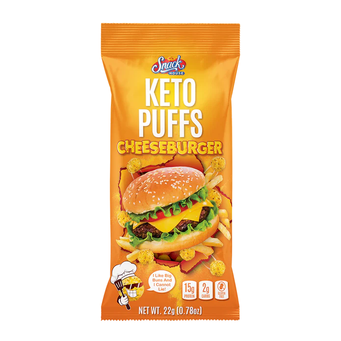 Cheeseburger Keto Puffs 30g