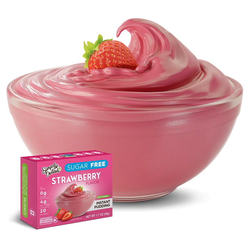 Strawberry Flavour Instant Pudding 48g