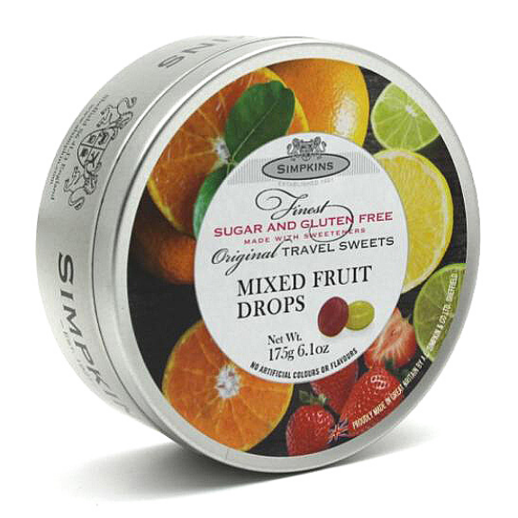 Mixed Fruit Drops Travel Sweets 175g