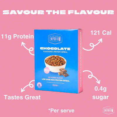 Low Carb Protein Cereal - Cinnamon 250g