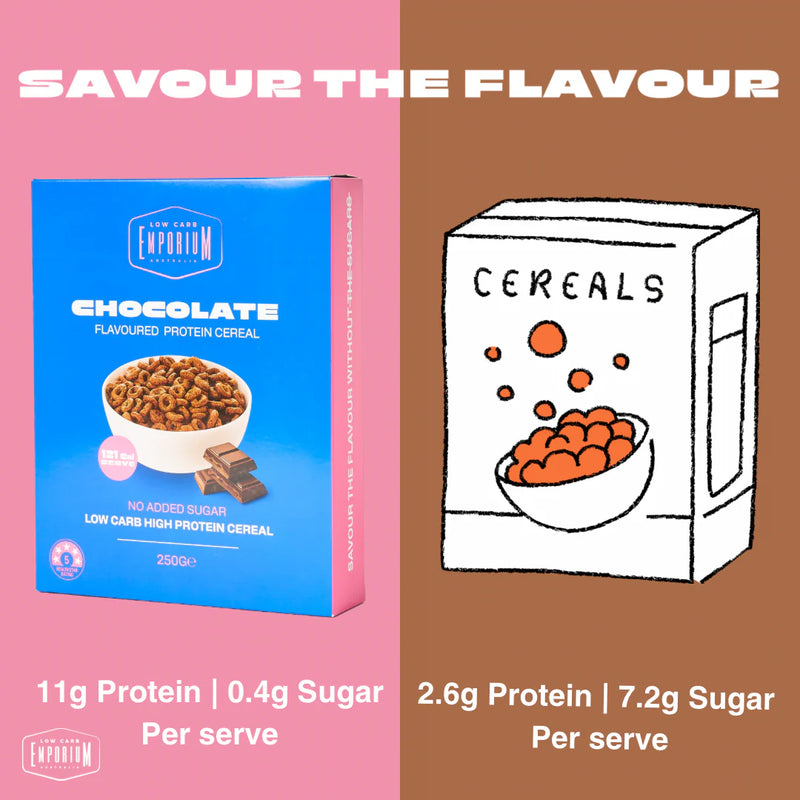 Low Carb Protein Cereal - Caramel 250g