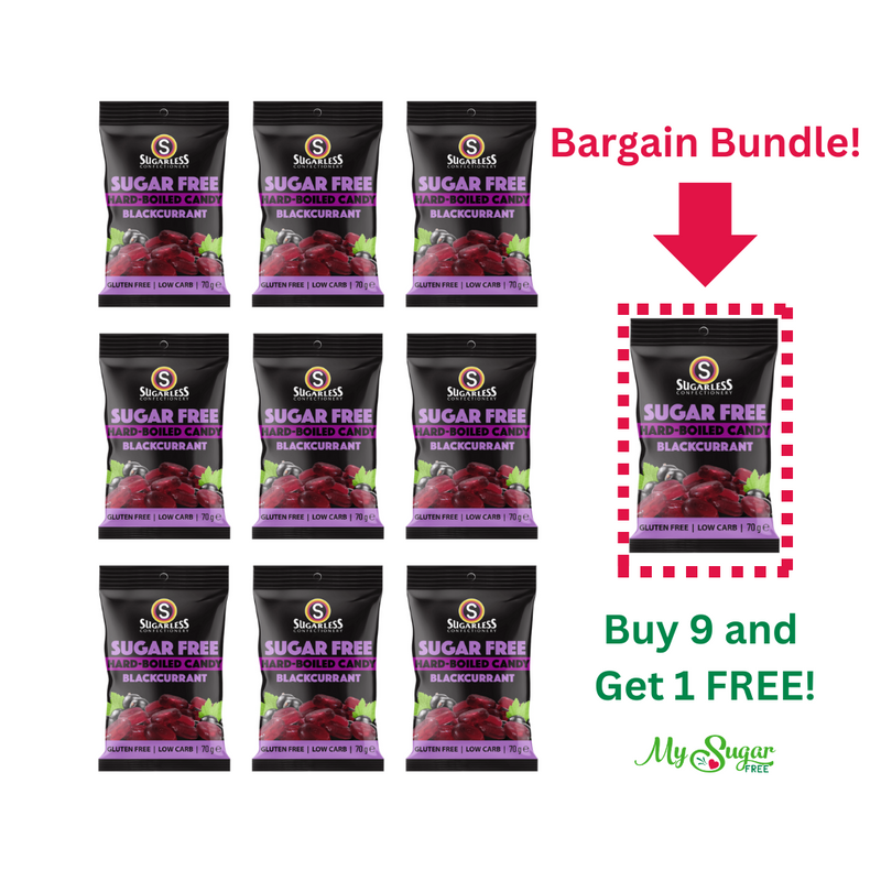Blackcurrant Hard Boiled Candy 70g - Buy in Bulk and SAVE!