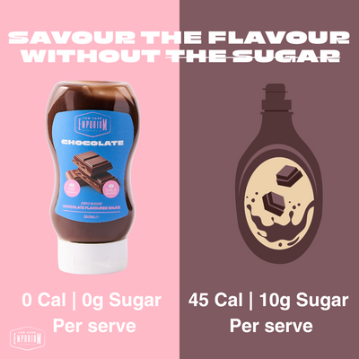 No Added Sugar Chocolate Sauce - 350mL