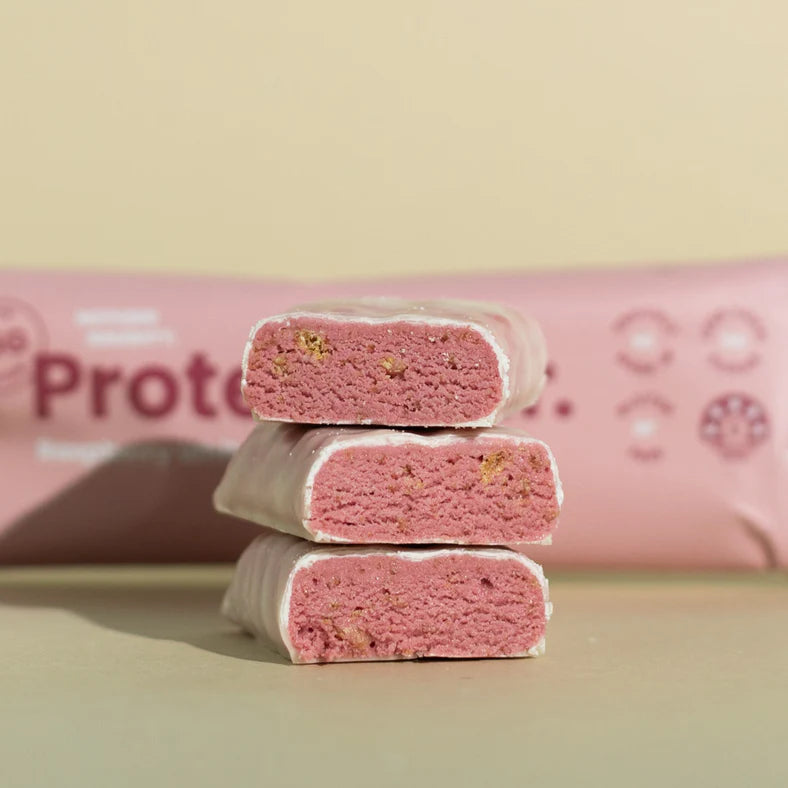 Nothing Naughty Protein Bar - Raspberry White Chocolate