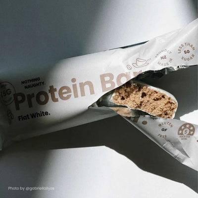 Nothing Naughty Protein Bar - Flat White