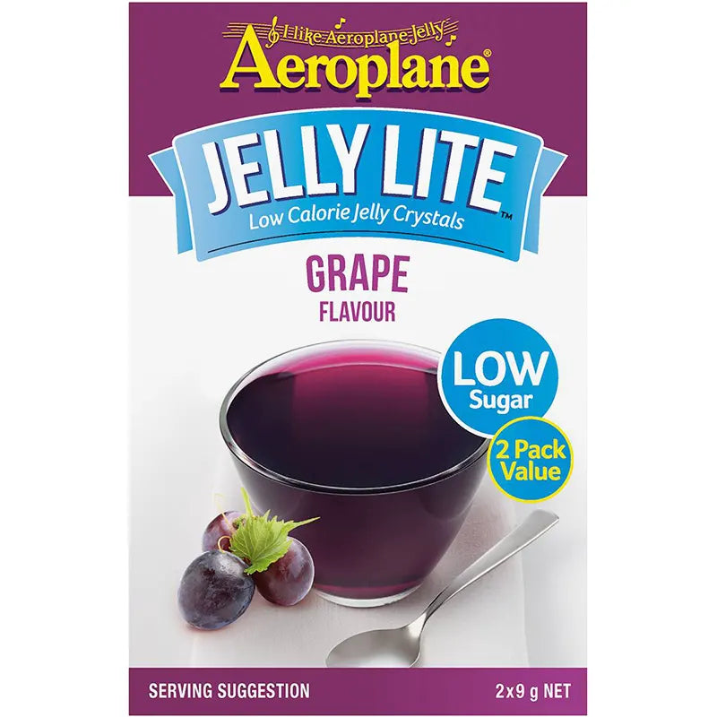 Grape Lite Jelly 2 x 9g