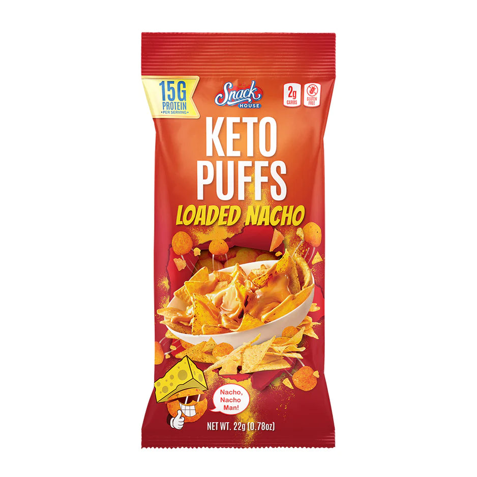 Loaded Nacho Keto Puffs 30g – My Sugar Free
