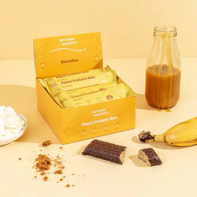 Nothing Naughty Plant Protein Bar - Banoffee