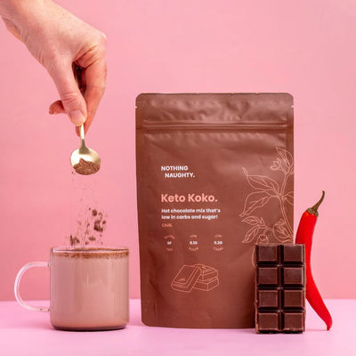 Keto Koko Low-Carb Chilli Hot Chocolate 300g