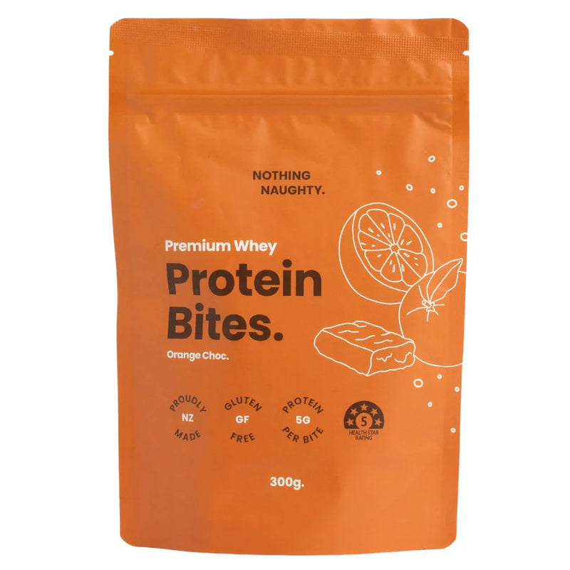 Premium Whey Protein Bites - Orange Choc 300g