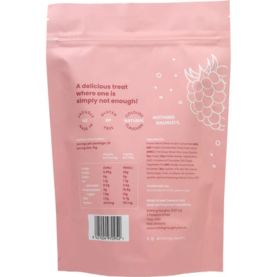 Premium Whey Protein Bites - Raspberry White Chocolate 300g