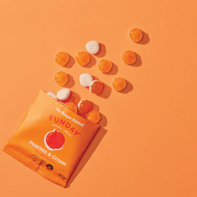 Peaches and Cream Gummies 50g