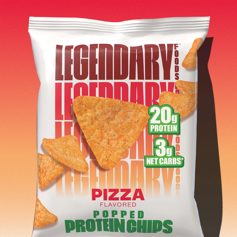 Pizza | Popped Protein Chips- 1x packet