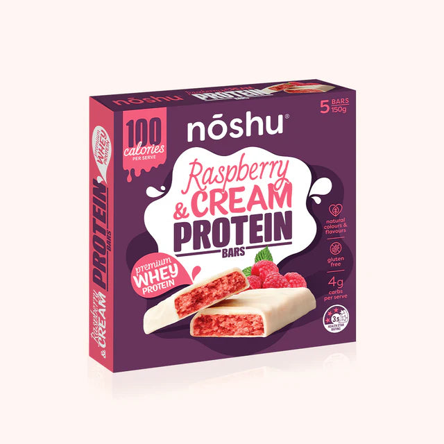 Raspberry & Cream Protein Bars