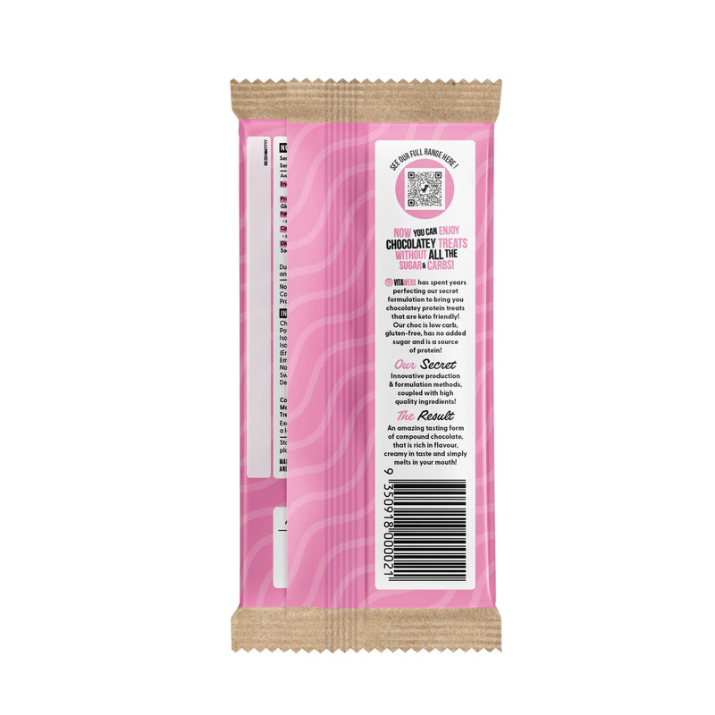 Protein White Choc Coconut Rough Bar 100g
