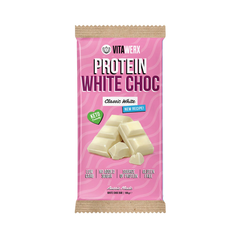 Protein White Choc Bar 100g