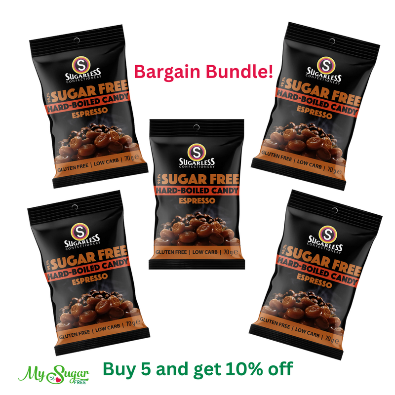 Espresso Hard Boiled Candy 70g - Buy in Bulk and SAVE!