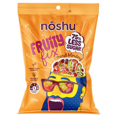 Noshu Fruity Fix Gummy Lollies 150g