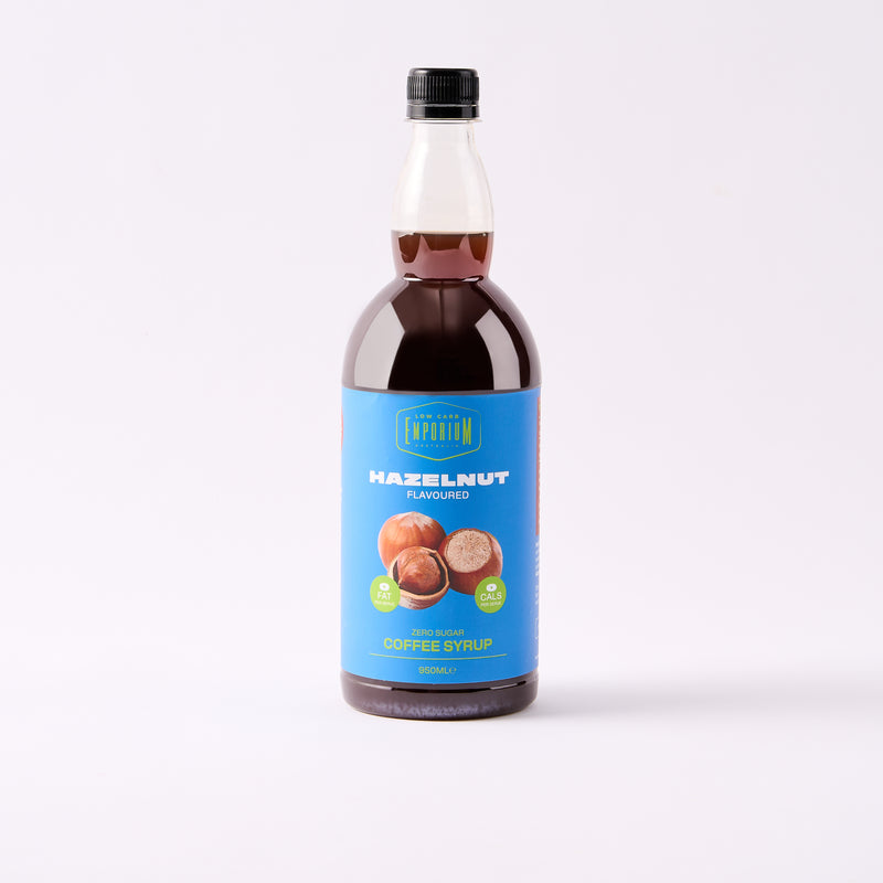 Hazelnut Flavoured Zero Sugar Coffee Syrup - 950mL