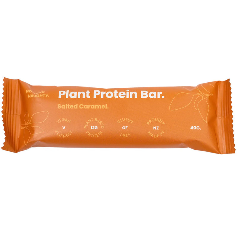 Nothing Naughty Plant Protein Bar - Salted Caramel