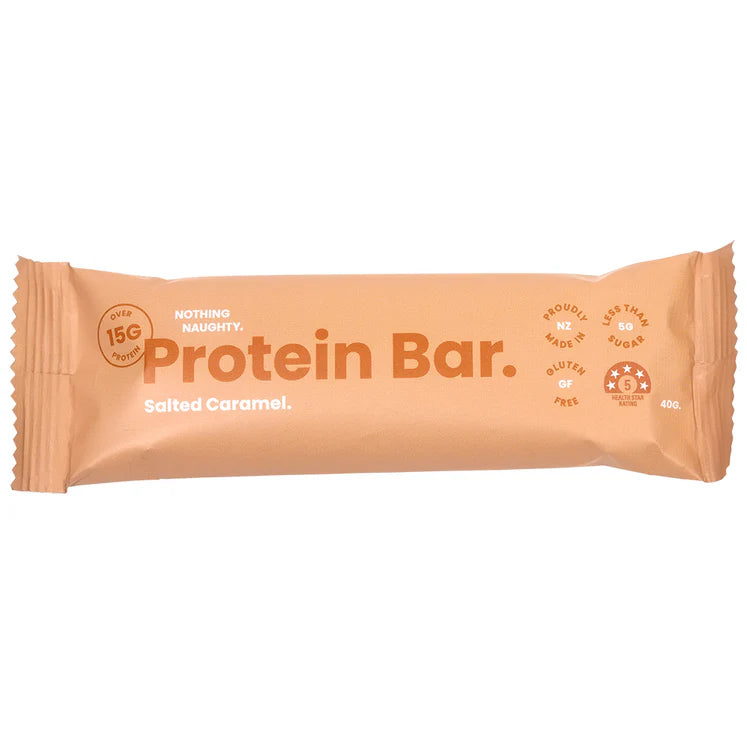 Nothing Naughty Protein Bar - Salted Caramel