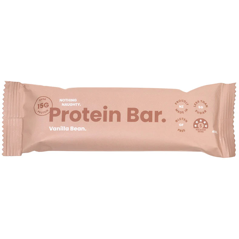 Nothing Naughty Protein Bar - Vanilla Bean