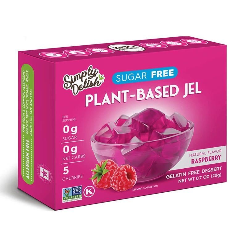 Jelly Flavour Raspberry Raspberry Flavour Jelly 20g – My Sugar Free