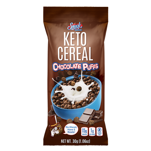 Chocolate Puffs Keto Cereal 30g