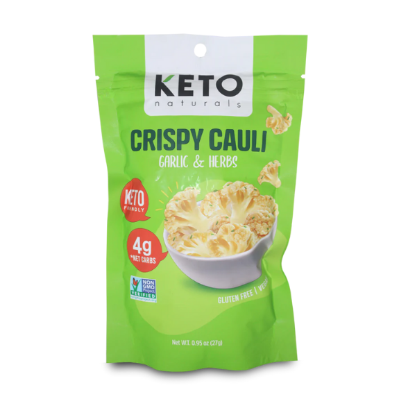 Keto Crispy Cauli Garlic & Herbs 27g