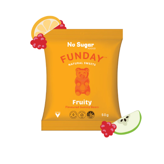 Fruity Flavoured Gummy Bears 50g