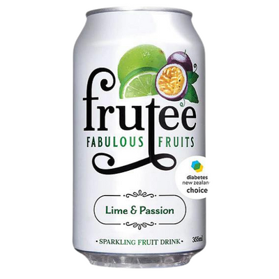 Lime & Passion Sparkling Fruit Drink 350ml