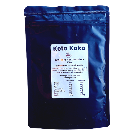 Keto Koko Low-Carb Hot Chocolate 300g