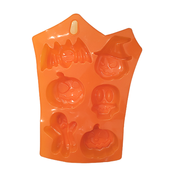 6 Cavity Silicone Halloween Mould