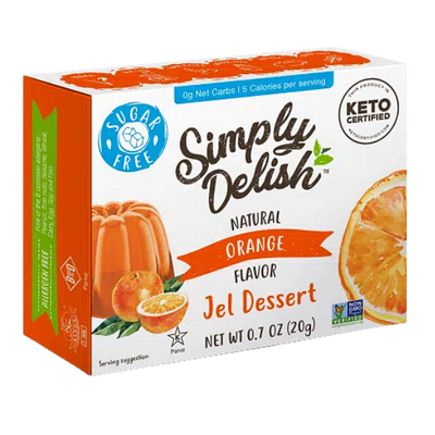 Orange Flavour Jelly 20g