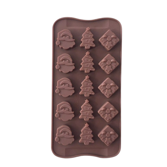 15 Cavity Silicone Christmas Mould