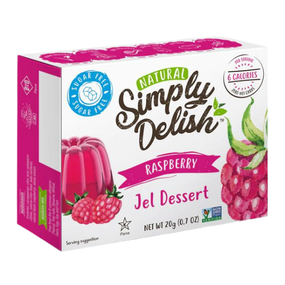 Raspberry Flavour Jelly 20g
