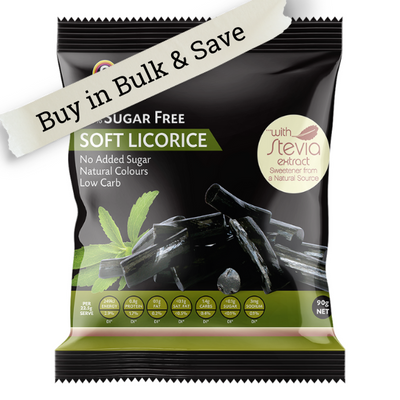 Soft Licorice 90g  - Buy in Bulk and SAVE!