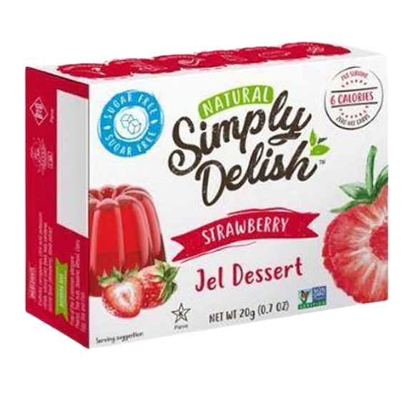 Strawberry Flavour Jelly 20g