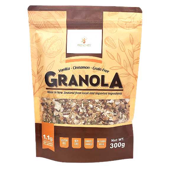 Vanilla-Cinnamon Grain Free Granola 300g