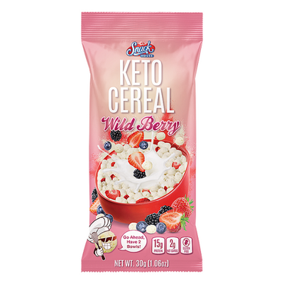 Wild Berry Keto Cereal 30g